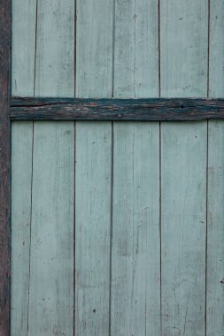 Eski yeşil turkuaz renkli ahşap