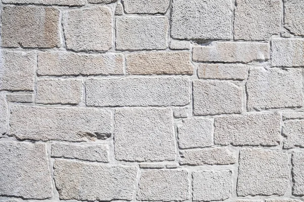 Structure white stone wall