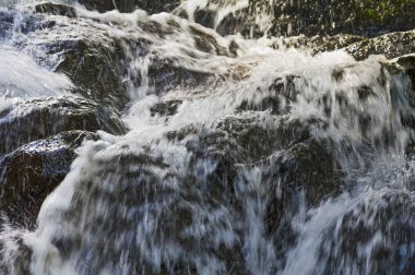 Rochester düşüyor kayalık oluşumlar ile parçası. Mauritius Adası