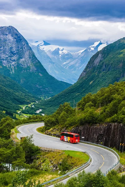 Stunning views of the valley. Norway — Stock Photo, Image