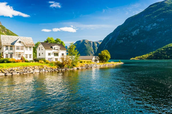 Stunning views of the fjord. The county of More og Romsdal. Norway — Stock Photo, Image