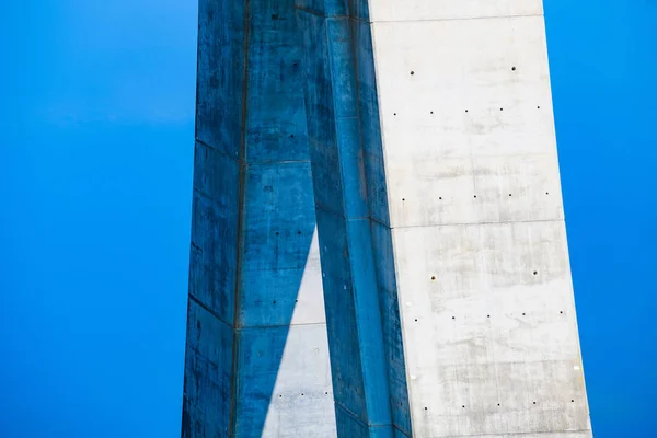 Alcuni dettagli dello splendido ponte di Terenez per il Penin Crozon — Foto Stock