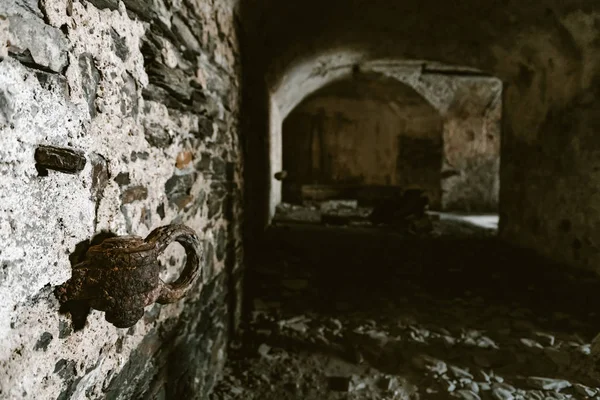 Un viejo fuerte abandonado en la península de Crozon. Vintage. Finister. B) — Foto de Stock