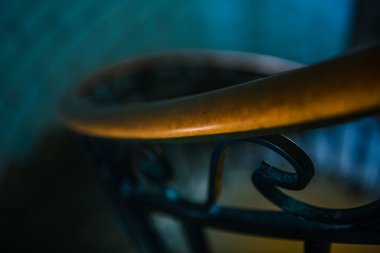 Eckmuhl deniz fenerinin tepesine çıkan güzel spiral merdiven. 