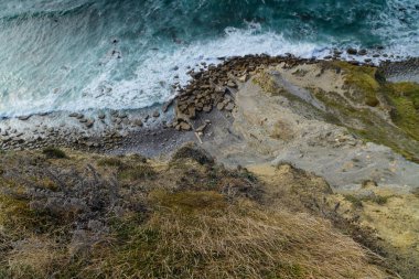 Stunning scenery of the coast of the Basque country. Northern sp