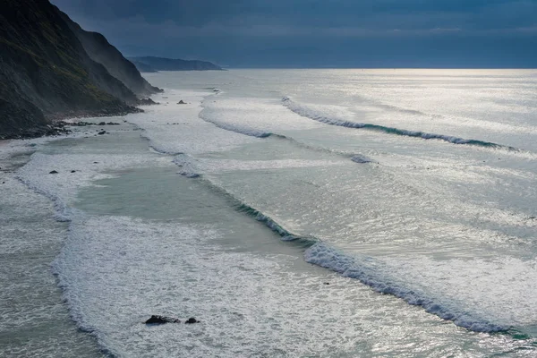 Stunning scenery of the coast of the Basque country. Northern sp — Stock Photo, Image