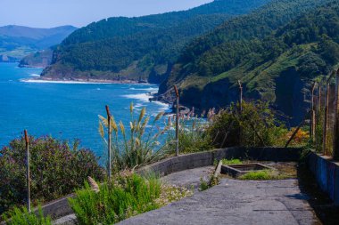 Stunning scenery of the coast of the Basque country. Northern spain