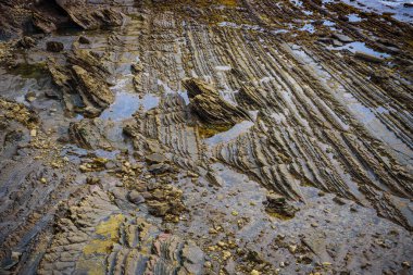Gastelugache adası yakınlarında Atlantik kıyısında. Bask ülkesi. Kuzey İspanya