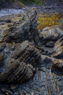 Gastelugache adası yakınlarında Atlantik kıyısında. Bask ülkesi. Kuzey İspanya