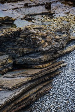 Gastelugache adası yakınlarında Atlantik kıyısında. Bask ülkesi. Kuzey İspanya