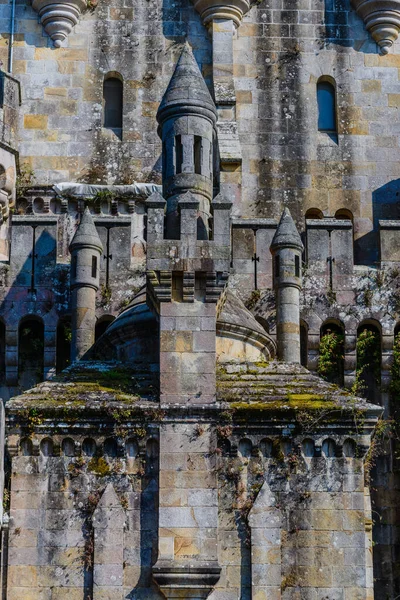 ブトロン城はバスク地方で最も印象的で美しい中世の城の一つです 北スペイン — ストック写真