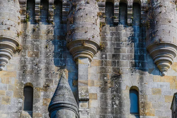 巴特龙城堡是巴斯克地区最令人印象深刻 最美丽的中世纪城堡之一 北部西班牙 — 图库照片