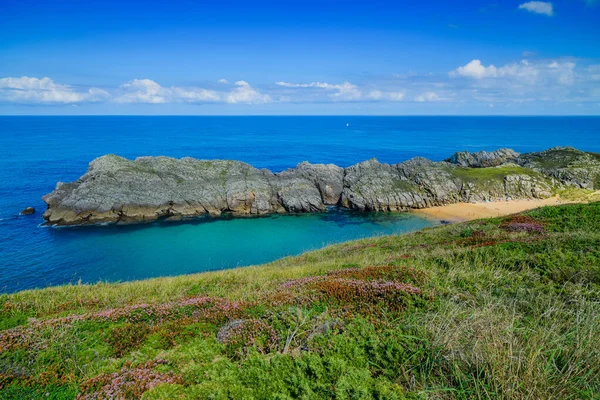 Ongelooflijke Kliffen Aan Kust Bij Het Dorp Liencres Cantabrië Noordkust — Stockfoto