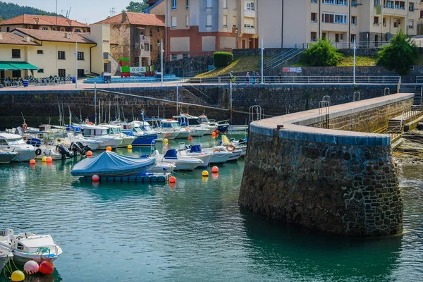 Port Pêcheur Dans Petit Village Armintza Pays Basque Espagne Nord — Photo