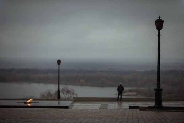 Schizzi Della Citta Passeggiata Nizhny Novgorod Russia — Foto Stock