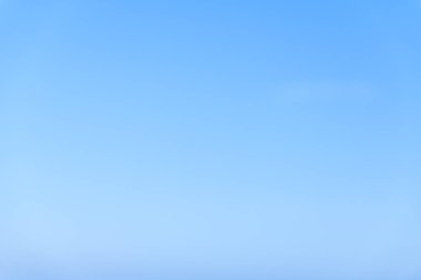 Soyut mavi gökyüzü arkaplanı. İspanya. Alicante