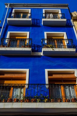 Alicante sokakları. Alicante bölgesi. İspanya