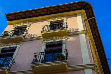 Alicante sokakları. Alicante bölgesi. İspanya