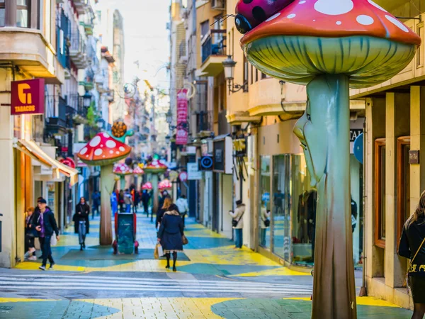 Вулиця Аліканте Провінція Аліканте Іспанія — стокове фото
