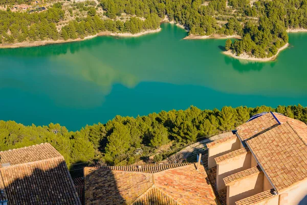 Guadalest Egy Festői Óváros Hegyekben Alicante Tartomány Spanyolország — Stock Fotó