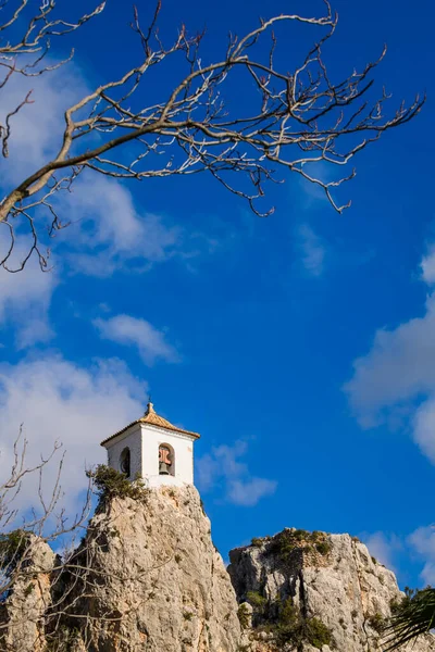 Incredible Castle San Jose Guadalest Alicante Province Spain — Stock Photo, Image