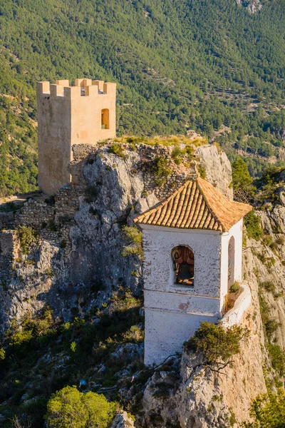 San Jose Hihetetlen Kastélya Guadalestben Alicante Tartomány Spanyolország — Stock Fotó