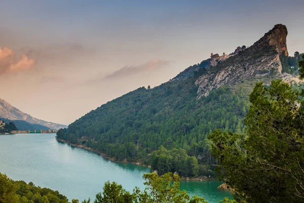 Gudalest Valley Bel Posto Montagna Provincia Alicante Spagna — Foto Stock