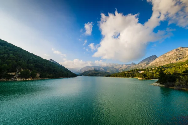 Gudalest Valley Bel Posto Montagna Provincia Alicante Spagna — Foto Stock