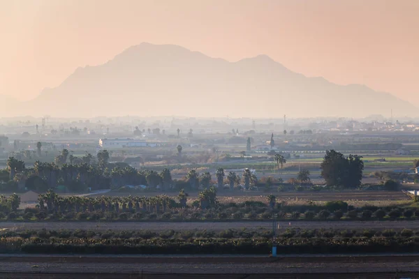 Stunning Aerial View Guardamar Del Segura Province Alicante Spai — Stock Photo, Image