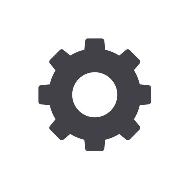 Ayarlama, Vites Aracı, Çarklı Düz Web Mobil Simge Vektör İmzalama Simgesi Silüeti