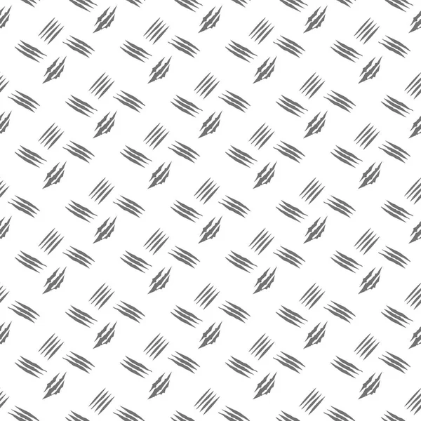 黒と白のタリー印手の描かれたシームレス パターン — ストックベクタ