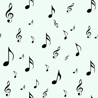 soyut müzik Dikişsiz desen arka plan vektör çizim tasarımınız için