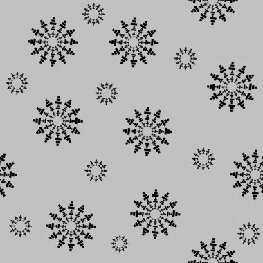 Döngüsel öğe kareler Dikişsiz desen yaptı. Kesintisiz dönen kareler. Soyut tek renkli tasarım öğesi sorunsuz