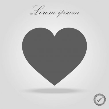 kalp simgesi eps10 vektör eps jpg yolu düz app web sanat AI eps 10