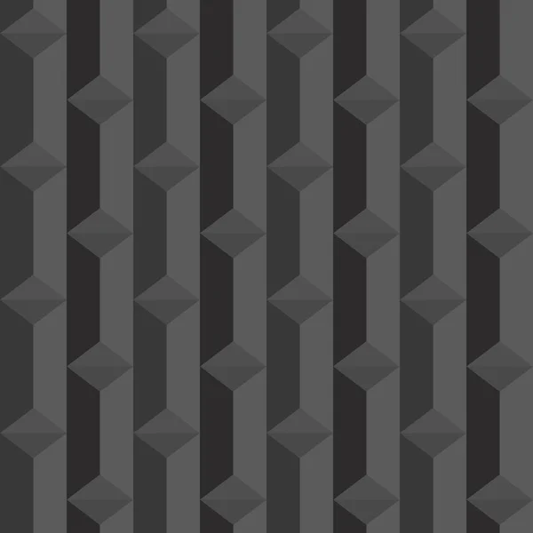 Grijze naadloze vector patroon. Abstracte geometrische achtergrond. Monochrome stijlvolle textuur eps10 — Stockvector