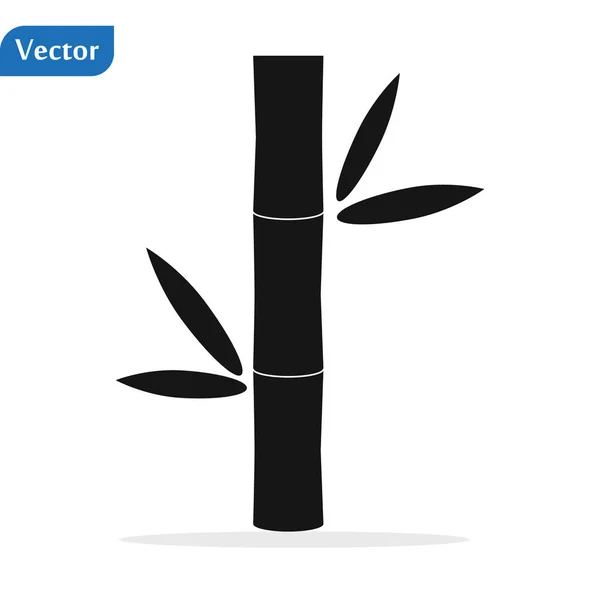 Icono de bambú naturaleza vector logotipo plantilla eps 10 — Vector de stock