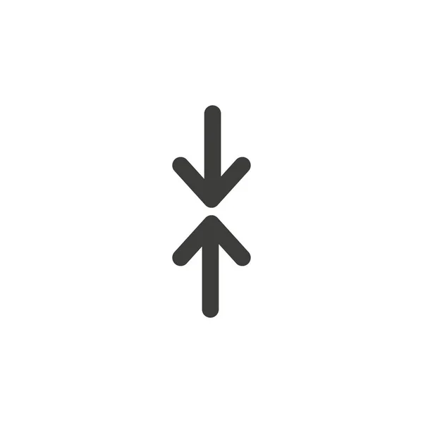 Arrow icon set. Collection of high quality outline menu pictograms in modern flat style. Black information symbol for web design and mobile app on white background. eps 10 — 스톡 벡터