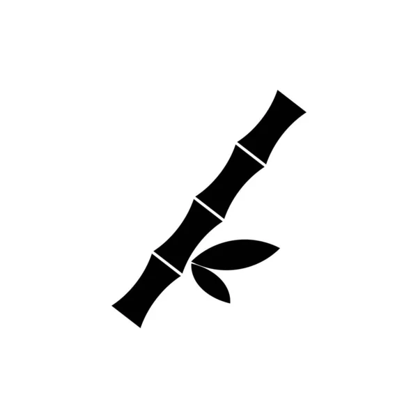 Bambusová Ikona Příroda Vektorové Logo Šablony Eps10 — Stockový vektor