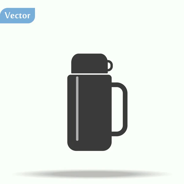 Vector Icono Termo Signo Termo Sobre Fondo Blanco Icono Termo — Vector de stock