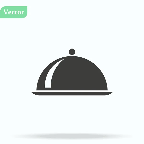 Dish Vector Icon Eps Lorem Ipsum Flaches Design — Stockvektor