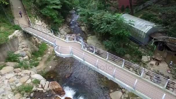 Från Geumjeong berg till Haeundae havet — Stockvideo