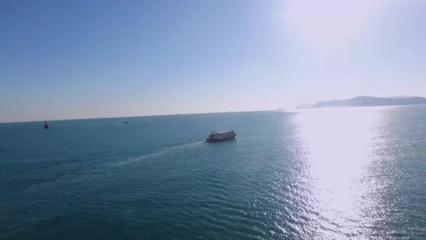 20180106 Fim Semana Chungsapo Port Fim Semana Chungsapo Port Haeundae — Vídeo de Stock