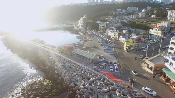 20180106 Weekend Del Porto Chungsapo Weekend Del Porto Chungsapo Haeundae — Video Stock