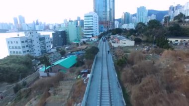 Hafta sonu Mipo, Haeundae, Busan, Güney Kore Asya zaman Ocak-06-2018