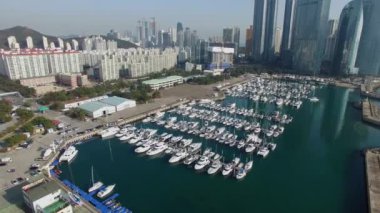 Rating Centum şehir, Haeundae, Busan, Güney Kore, Asya / Centum şehir trafik Haeundae, Busan, Güney Kore, Asya zaman Jan-18-2018