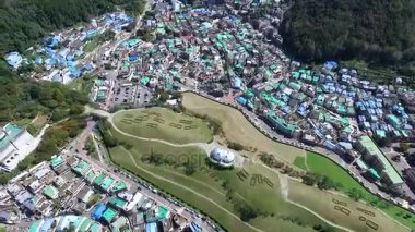 Dongrae müzede Bokcheon mezar / Bokcheon mezar müze Dongrae, Busan, Güney Kore, Asya