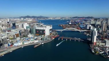 Youngdo köprüdür asma köprü / Youngdo köprüdür asma köprü, Busan, Güney Kore, Asya zaman Aralık-04-2016