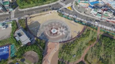 Dadaepo Beach sonbahar / sonbahar Dadaepo Beach, Busan, Güney Kore, Asya zaman Ekim-13-2017