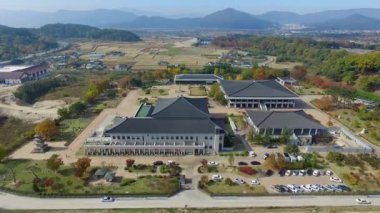 Ulusal Gyeongju Müzesi Güney Kore / Ulusal Güney Kore Gyeongju müzede. Gyeongju bin yıl boyunca Silla Britanya'nın başkentiydi. Gyeongju, Güney Kore, Asya zaman Kasım-06-2017