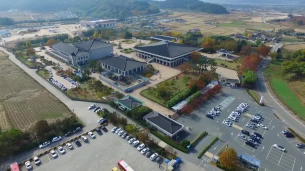 Museo Nacional Gyeongju Corea Del Sur Museo Nacional Gyeongju Corea — Vídeos de Stock